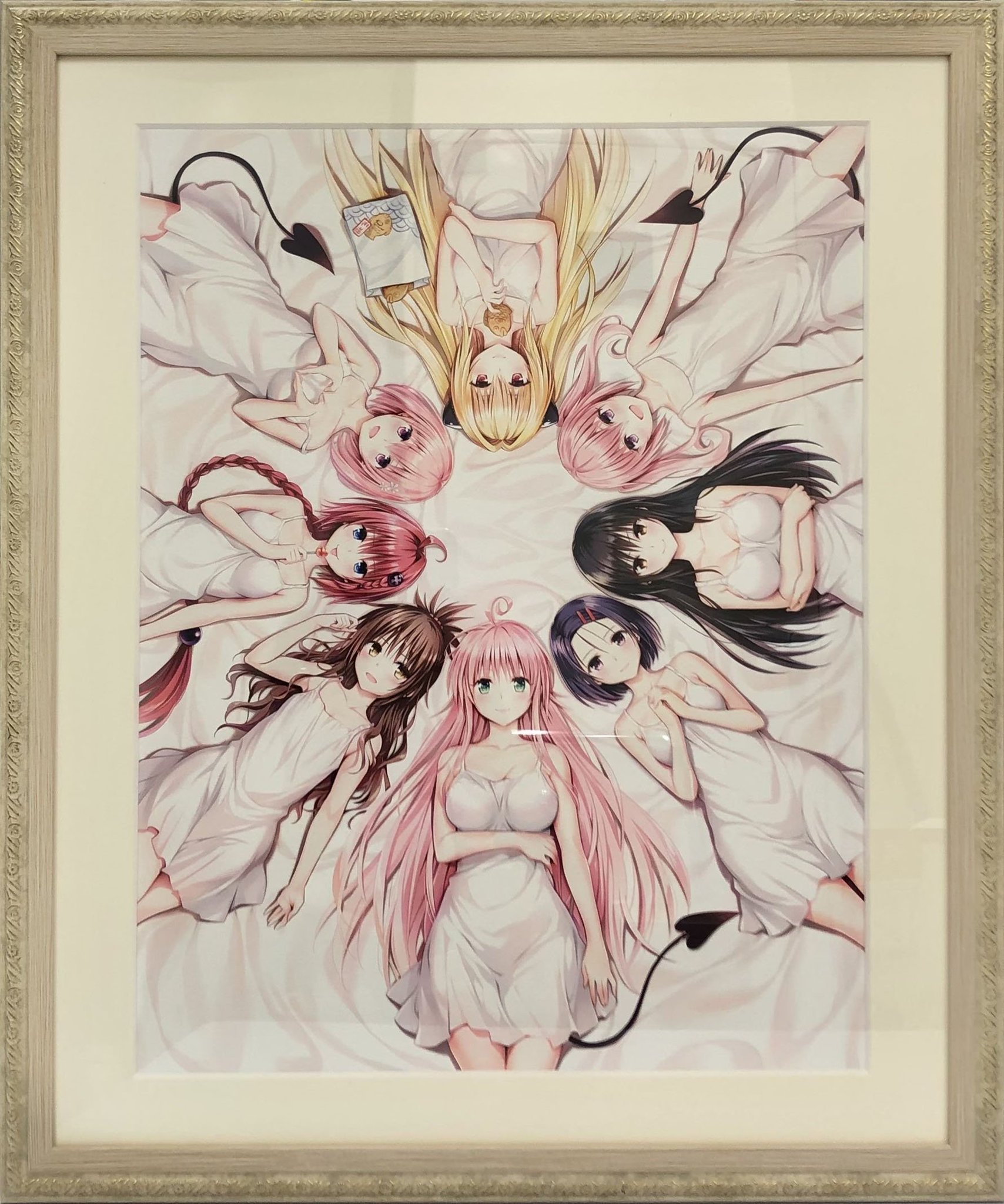 To LOVEる ダークネス　15周年原画展　プレミアムカラーアート　2種セット To loveる -とらぶる- ダークネス プレミアムカラーアート「太陽