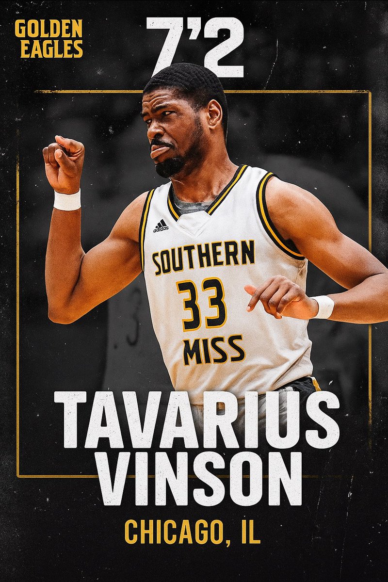 Tavarius Vinson (@vinsontavarius) on Twitter photo Thank you Coach <a href="/CoachLadner/">Coach Ladner</a> <a href="/noahcroak/">Noah Croak</a> for the opportunity I can’t wait to start this new journey <a href="/SouthernMissMBB/">Southern Miss MBB</a> #Committed Thank you Coach <a href="/CoachLadner/">Coach Ladner</a> <a href="/noahcroak/">Noah Croak</a> for the opportunity I can’t wait to start this new journey <a href="/SouthernMissMBB/">Southern Miss MBB</a> #Committed