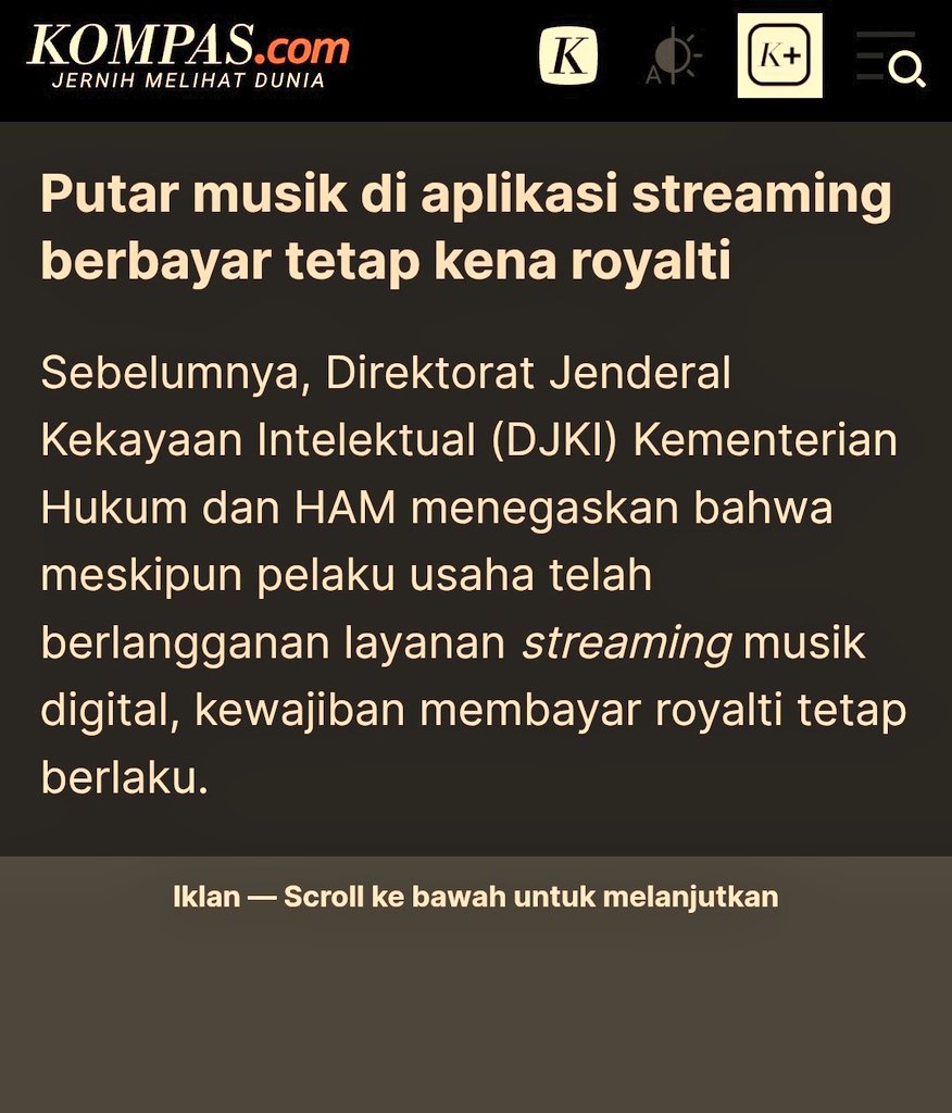 INTINYA: 
KALEAN HARUS BAYAR!!!..
-
Budeg pun harus bayar