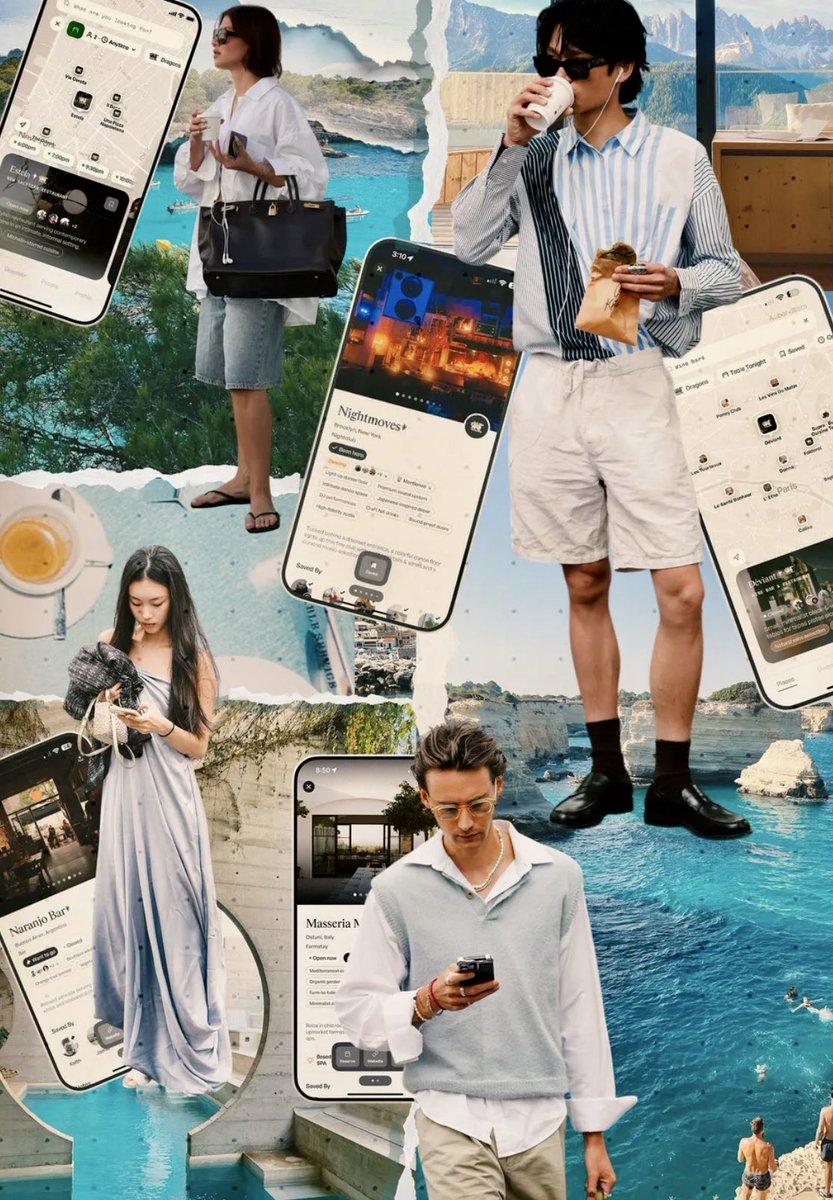 enilev's tweet photo. 🌎 Personalised travel recommendations are the new status symbol
By @Amy_EOBrien
Vogue Business
#AI #TravelTech #FashionTech
🌏 A new wave of #memberonly #travel #apps are betting that personal recommendation is the new luxury, offering brands a ‘universe-building’ opportunity to tap into. “Taste has become the ultimate luxury, and this extends to fashion brands, too,” Tamer says. “When people choose to wear a specific brand, it’s about more than the clothing. It’s about what the brand stands for, who wears it, who you can be when you wear it.”
👉https://t.co/xHancVb18V
@Khulood_Almani @mvollmer1 @drsharwood @anand_narang @IanLJones98 @HaroldSinnott @EvanKirstel @jblefevre60 @BetaMoroney @Eli_Krumova @CurieuxExplorer @Shi4Tech @SpirosMargaris @RLDI_Lamy @TravelFoodiesTV @JeromeMONANGE @dinisguarda @ahier @Fabriziobustama @TanyaSinha_ @AnneLaureBEAUD2 @NevilleGaunt @marcusborba @theomitsa @pierrepinna @amalmerzouk @Analytics_699 @JoannMoretti @FrRonconi @sonu_monika @Sharleneisenia @SusanFourtane @gvalan
@margaretsiegien @jeancayeux @Nicochan33 @Ym78200 @domingonarvaez1 @baski_LA @AndrewinContact @postoff25 @TerenceLeungSF @c4trends
@Corix_JC @nafisalam @arukundo #Travel #Brand
@IngridVasiliu @GlenGilmore @PawlowskiMario #Fashion
Getty Images| |Vogue Business