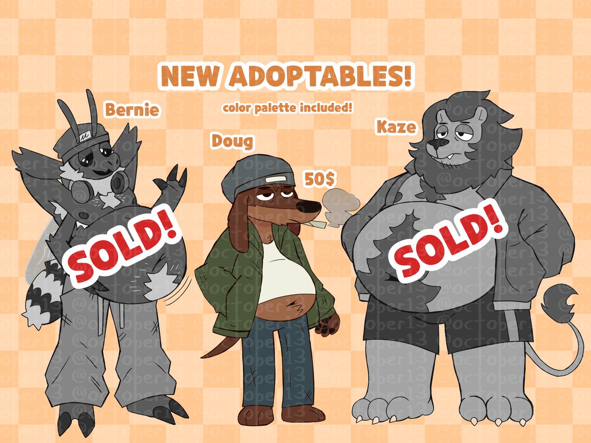 Bernie has found a new home!
Doug is still available!!