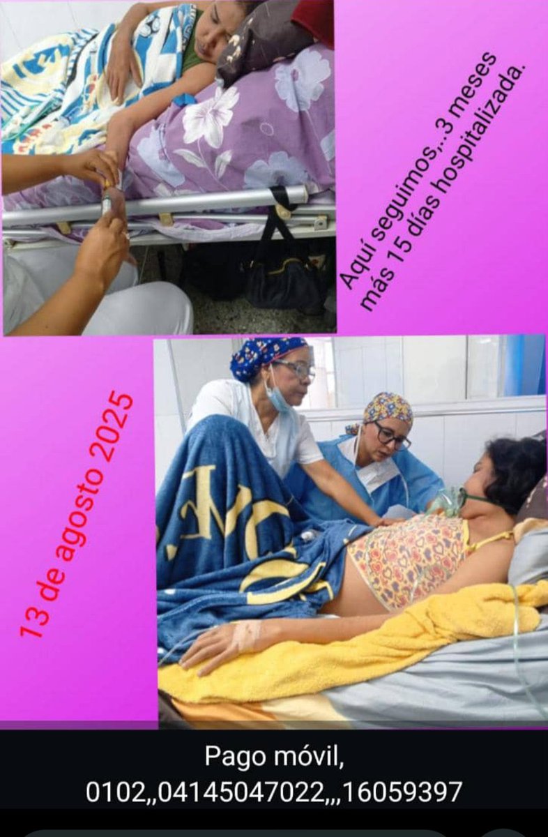 AlexaGomezDos's tweet image. Buenas noches. Crismar tiene 19 años y tiene tres meses hospitalizada en el hospital de Barquisimeto esperando un cupo en la unidad de cuidados intensivos del hospital, para poderse operar para la extirpación de un tumor. Adicional a ello, debe correr con los gastos de los…