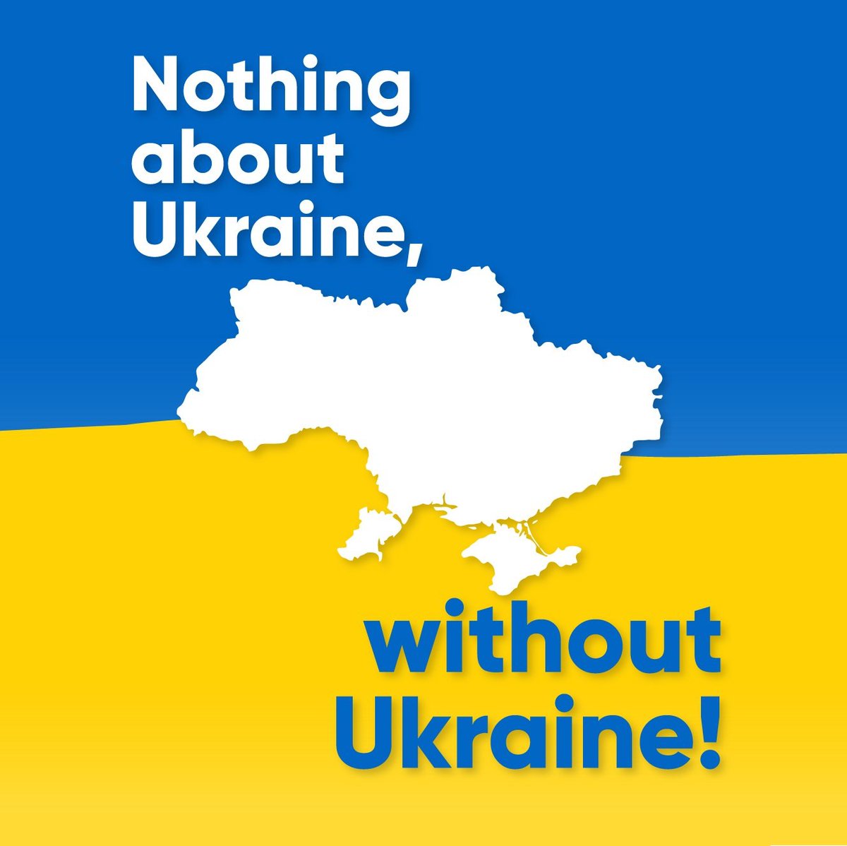 earthtopomaps's tweet photo. @OstapYarysh Trump and Putin have no "right of oversight" over Ukraine. Period.
President Zelensky and the European Union decide. Period. https://t.co/gA3xh5J9Kj