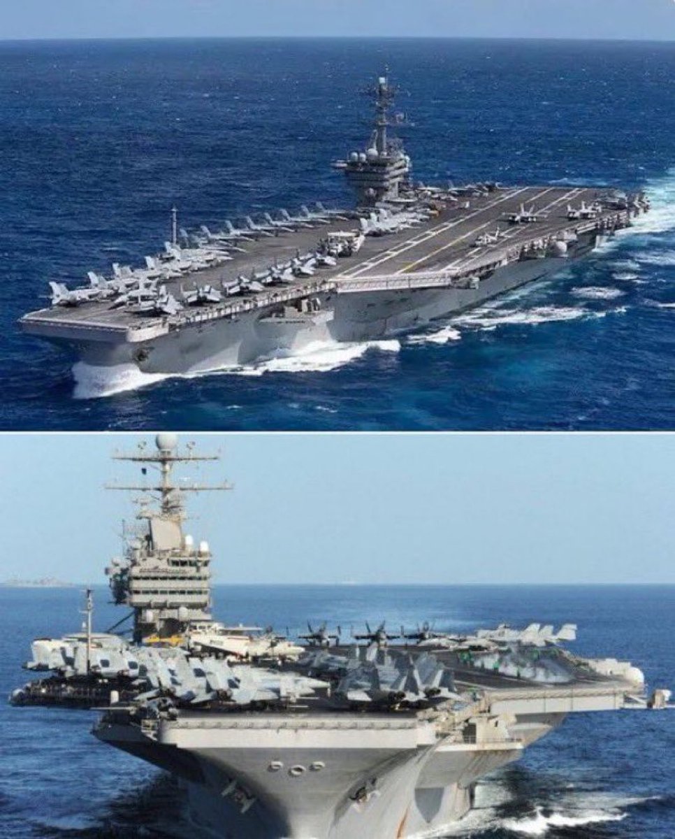 🚨Este es el portaaviones que Estados Unidos 🇺🇸desplegó En el mar caribe cerca de Venezuela 🇻🇪. 😍