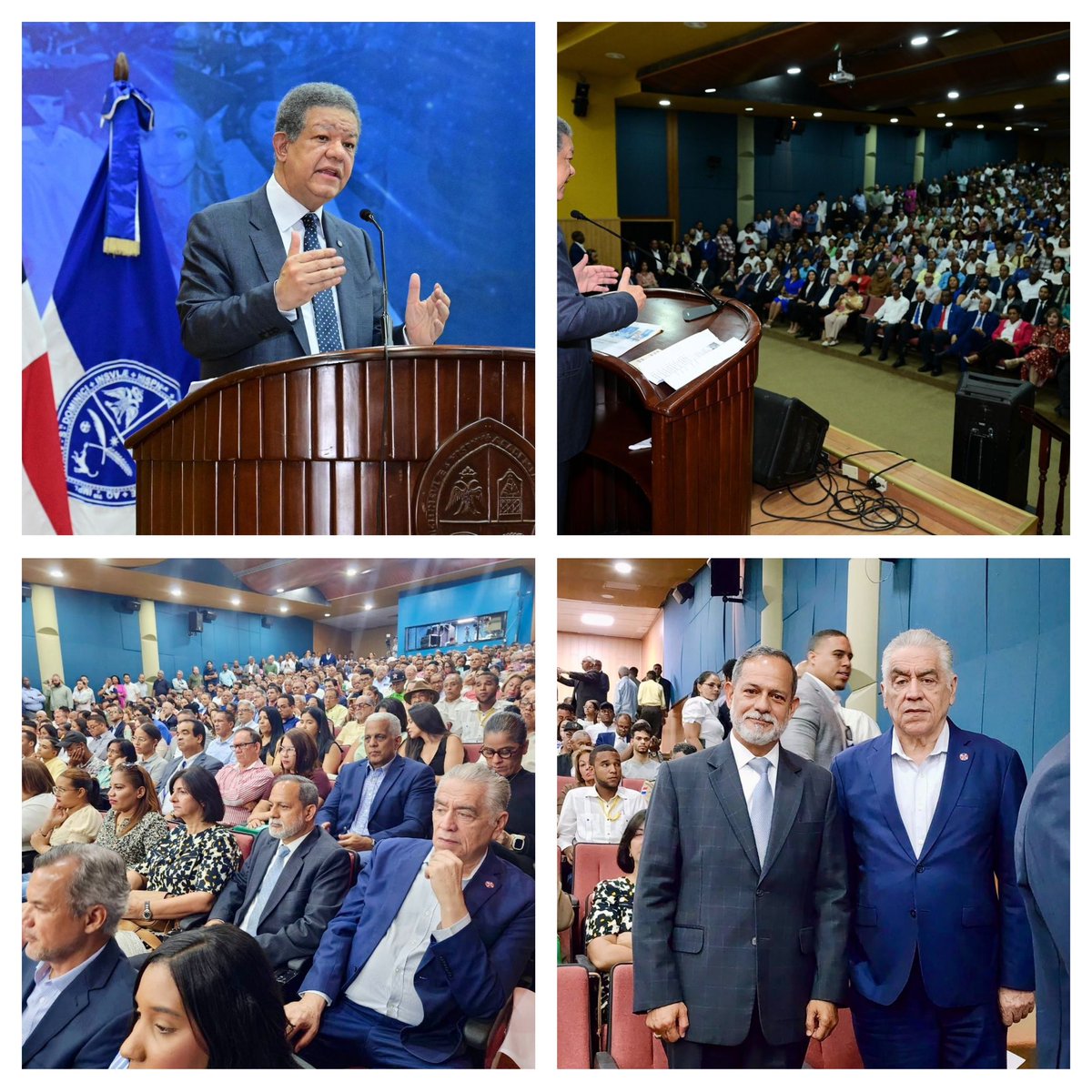 Ayer tuve el honor de participar en una magistral conferencia dictada por <a href="/LeonelFernandez/">Leonel Fernández</a> en la <a href="/uasdsantiago01/">UASD SANTIAGO</a> sobre el interesante tema de actualidad mundial: “Educación Superior e Inteligencia Artificial” donde el presidente #LeonelFernandez continúa demostrando que es el
