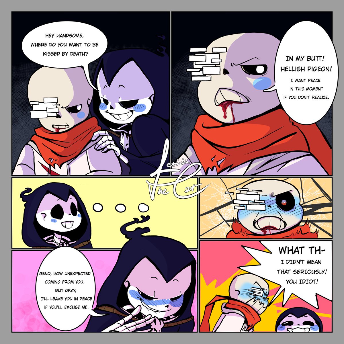 AfterDeath for your hearts 💞💞💖
#afterdeathship #reaperxgeno #Reapersans #aftertalesans