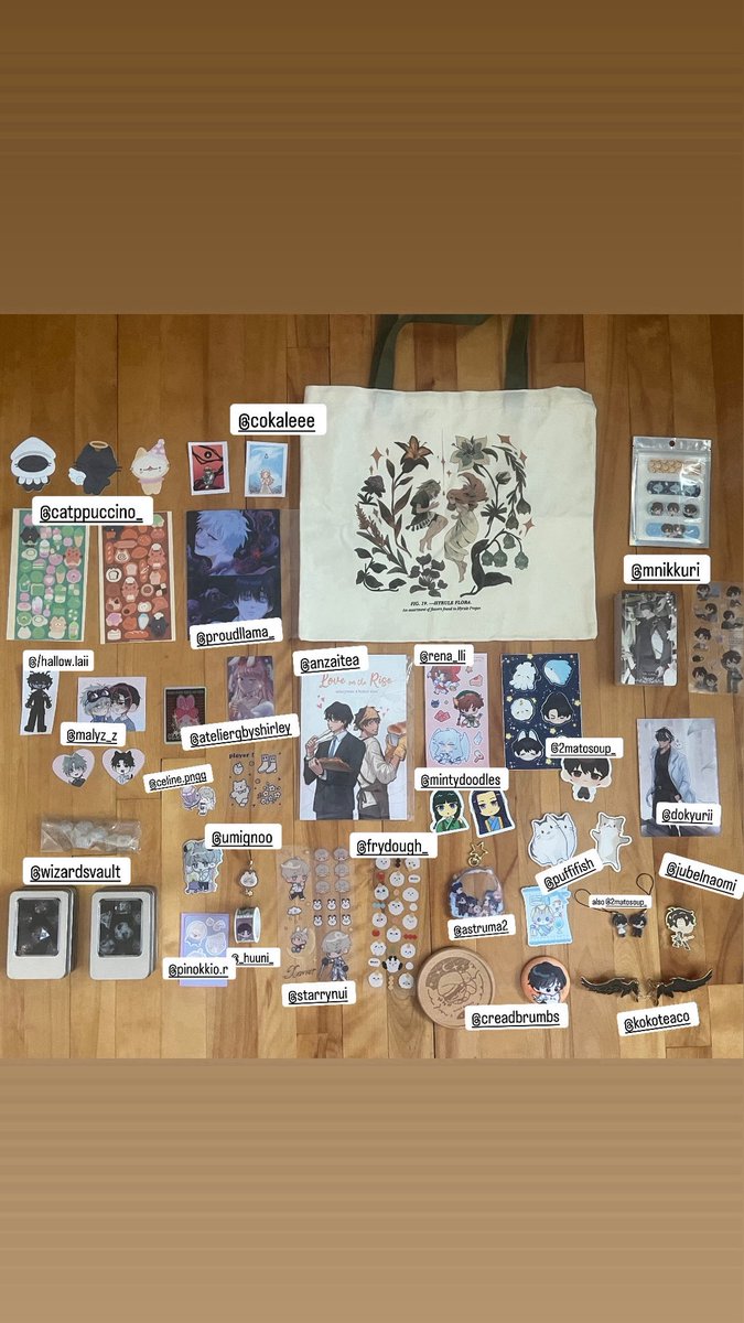 mackeral703's tweet photo. A bit late, but thank you for the lovely Otakuthon! Big thanks to Shirley for adopting me (insta@atelierqbyshirley) ❤️ 

To think the first time I tabled at Otkn was 10 years ago… Time flies by fast. 🥹🥹 Happy to have gotten the chance to see old friends and make some new ones! https://t.co/SVqojHRK90