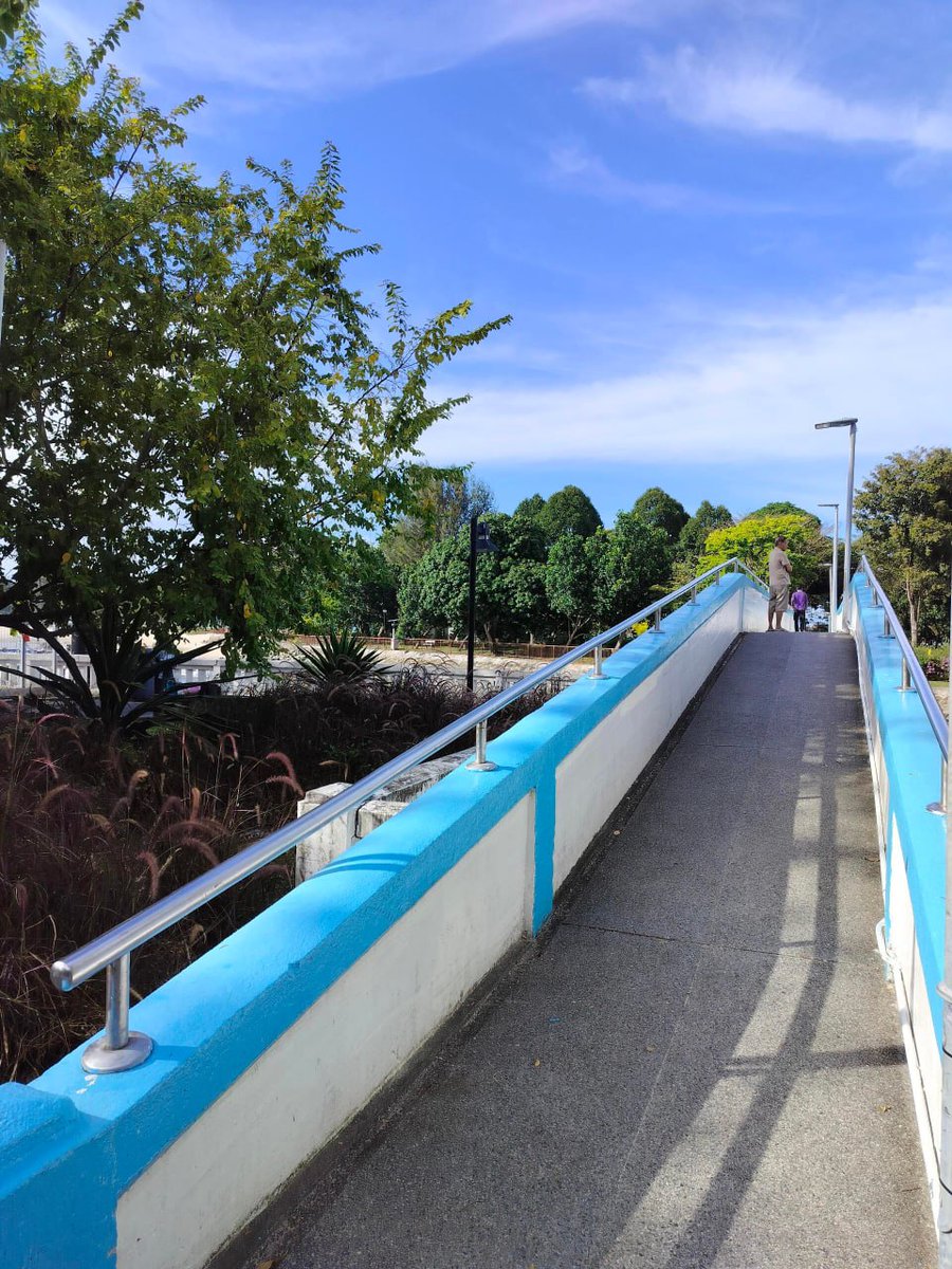 チャンギビーチパークの朝の景色は本当に美しいです