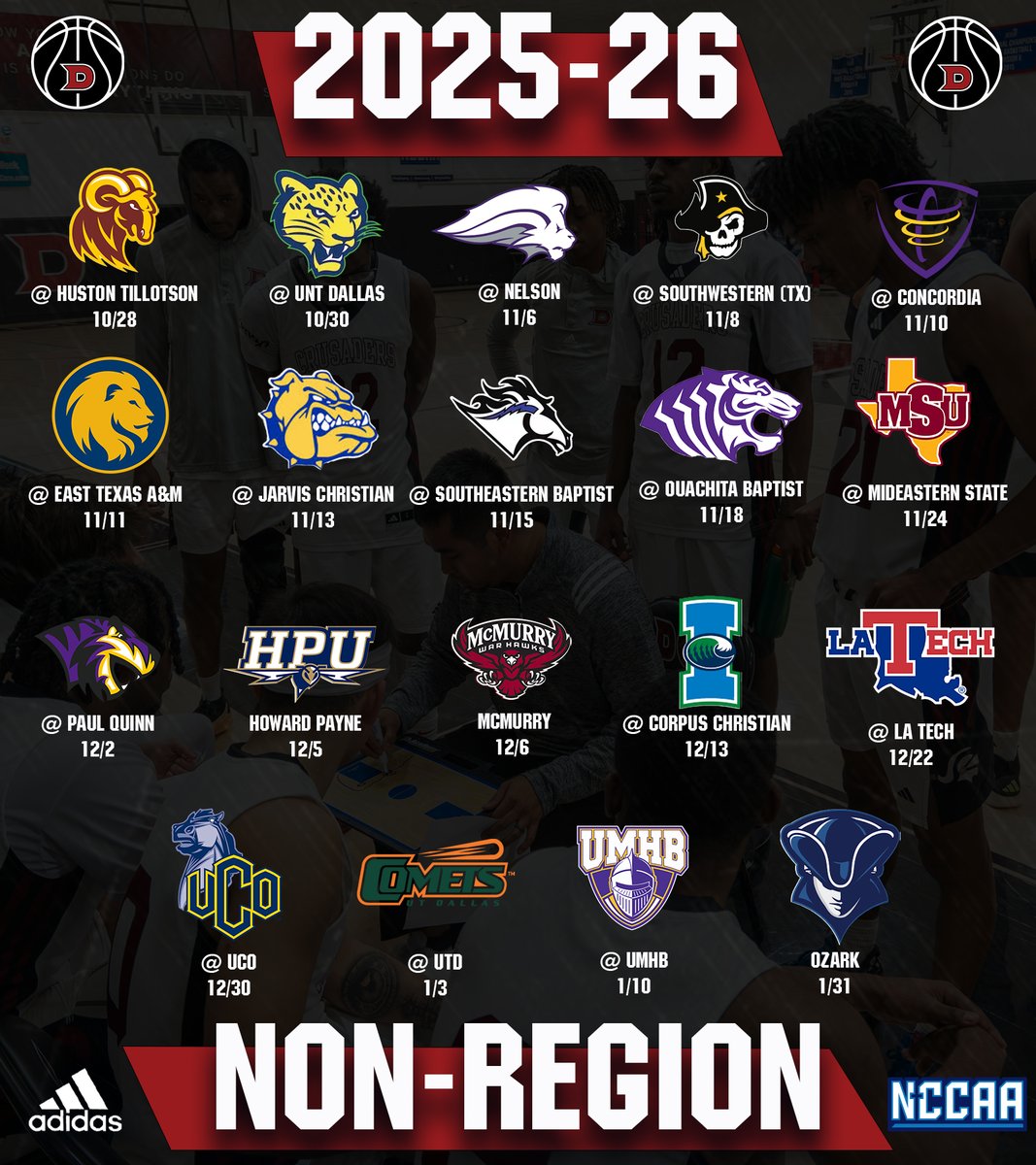 Dallas Christian College MBB tweet media