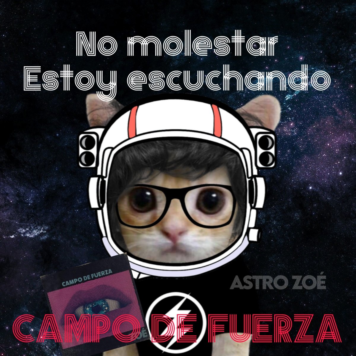 No molesten, estoy oyendo #campodefuerza, la nueva rola de <a href="/zoetheband/">ZOÉ</a>
