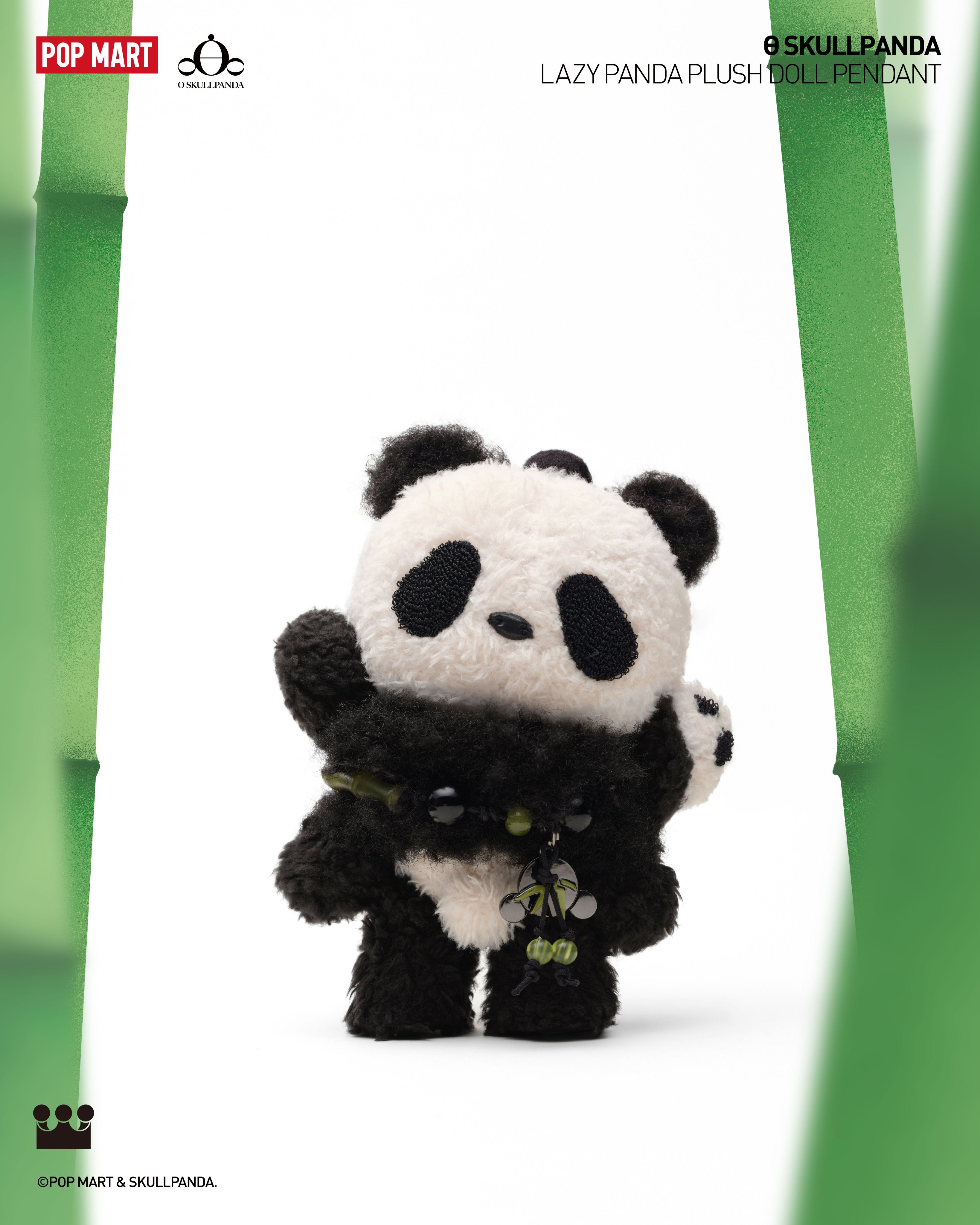 [正規品]POPMART SKULLPANDA LAZY PANDA 新品未開封 新品未開封】【正規品】SKULLPANDA Lazy Panda ぬいぐるみ