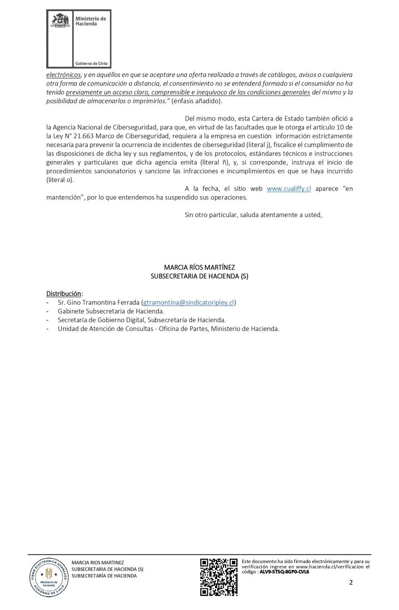 La ilegalidad de Cualiffy es total: no tienen autorización para utilizar Clave Única. Recopilación, preparación, análisis y almacenamiento de datos de los trabajadores y trabajadoras de forma ilegal