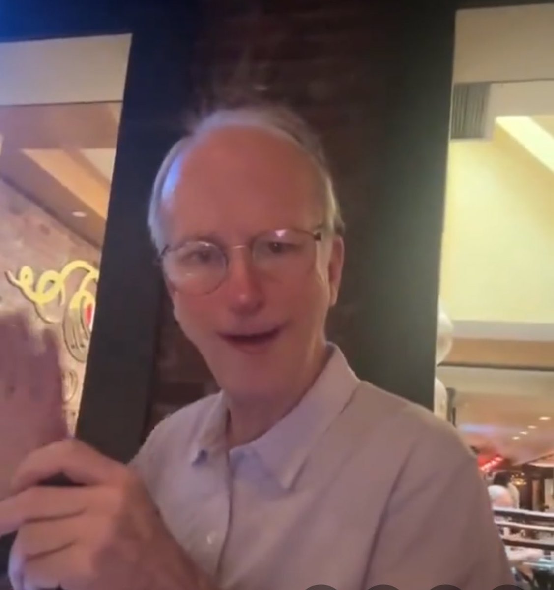 stoppfeenin's tweet photo. Byron before he struggled to read the menu with his flashlight. https://t.co/RWOHVixcJP