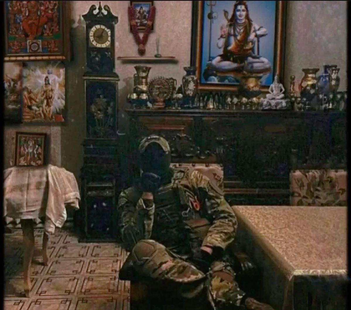 Guarding the nation under Mahadev's gaze.