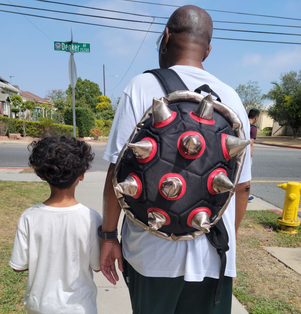 His1st Day of School. My Lifetime of love. 
Being his Grandfather is everything. Never too late for a new beginning. Love and Blessings to all of you.