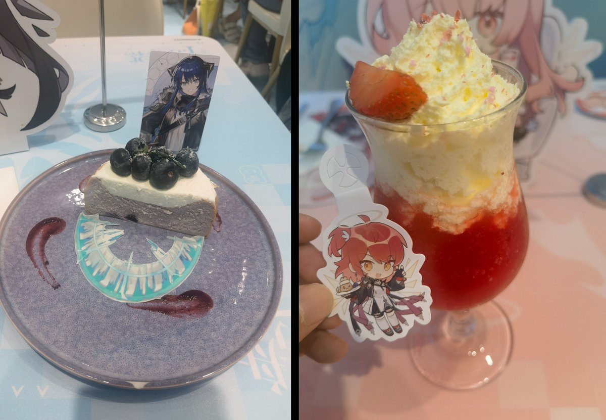 Richardmaximum's tweet image. Arknights × Ipstar(潮玩星球) cafe collab-『Laterano Sweet Dream of Basilica(拉特兰圣堂甜梦)』(Shanghai) 
（9th arknights cafe collab)
2025.8.12~8.14 achievements(goods &amp;amp; gifts）😇🥳

#Arknights
#アークナイツ
#明日方舟