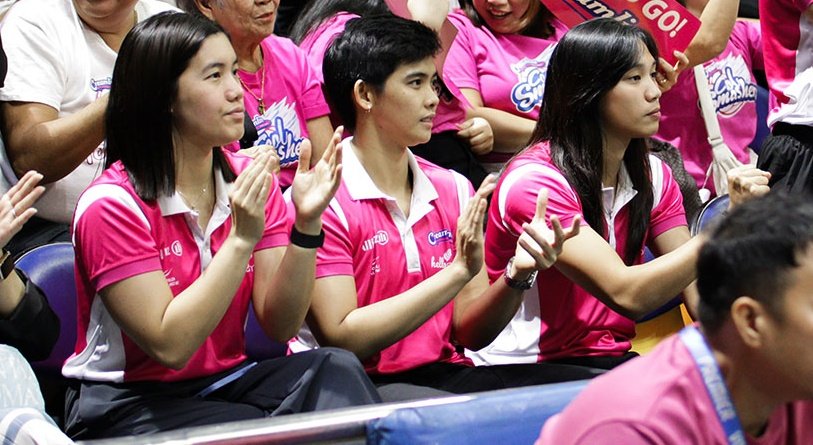 Beadelforlyf's tweet photo. Can’t wait for the day Jia, Tots and Bea get to play again. 🩷

#PVLonTour #PVL2025 📸 All Star https://t.co/4gAlEXT8Iu