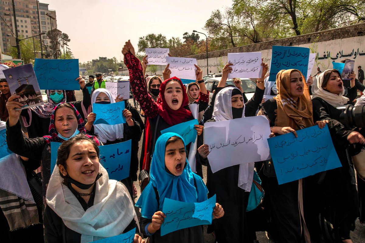 sitarah_m's tweet image. 4 years since the Taliban seized Afghanistan—the toll is devastating. Women &amp;amp; girls erased from schools, work &amp;amp; public life. Hazaras &amp;amp; other marginalised groups face relentless persecution. A war to erase identity, silence resistance &amp;amp; crush hope for an entire people.
Photo: USIP