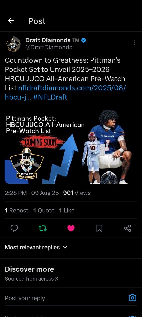 Official Junior College Phenoms tweet media