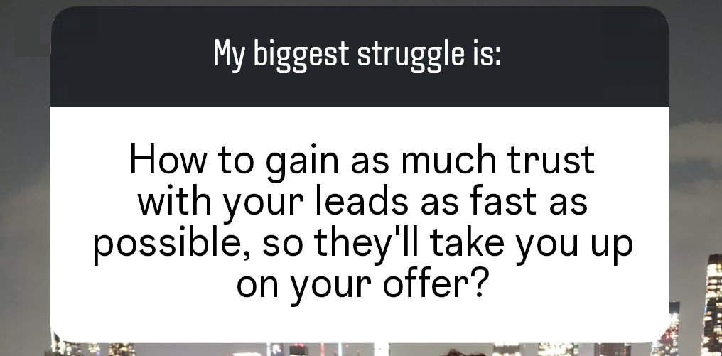 Get them through your best content as FAST as possible. And afterwards have your best conversation ever with them.