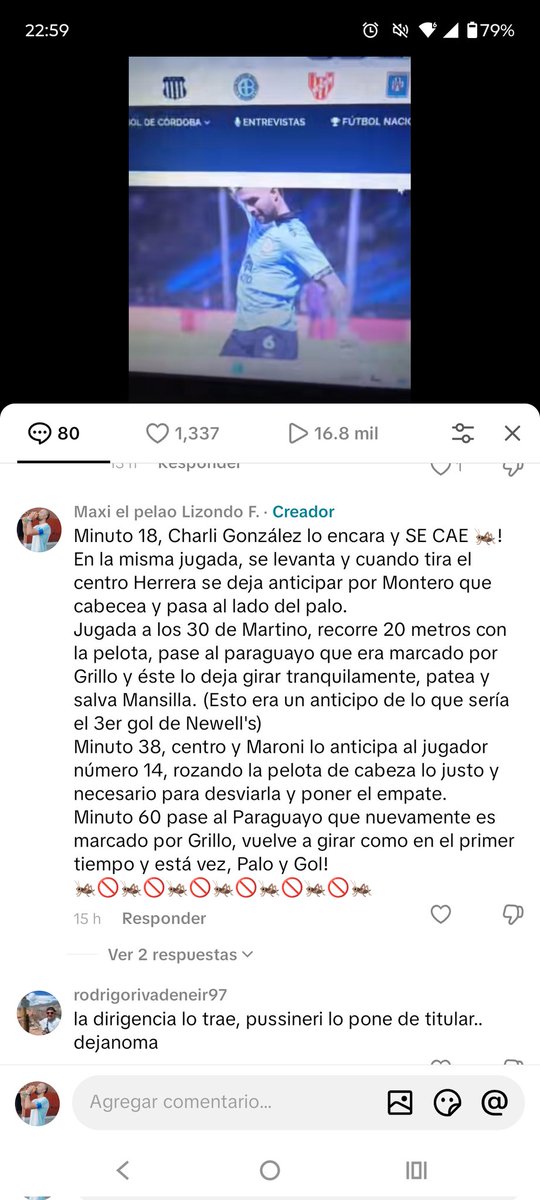 maxilizondo32's tweet photo. @elefantepepe @Iknfut13 @LAPOPUPIRA7ACAB Y eso que no puse ahí, que al último no lo marcaba nadie y 🦗 en su mente fue a trabar con vaya a uno a saber quién, la tiró al lateral directo, cómo rechazando 🥲
Ojalá contra Sarmiento pongan un cono, estorbara más. https://t.co/IhlsaPhjxR