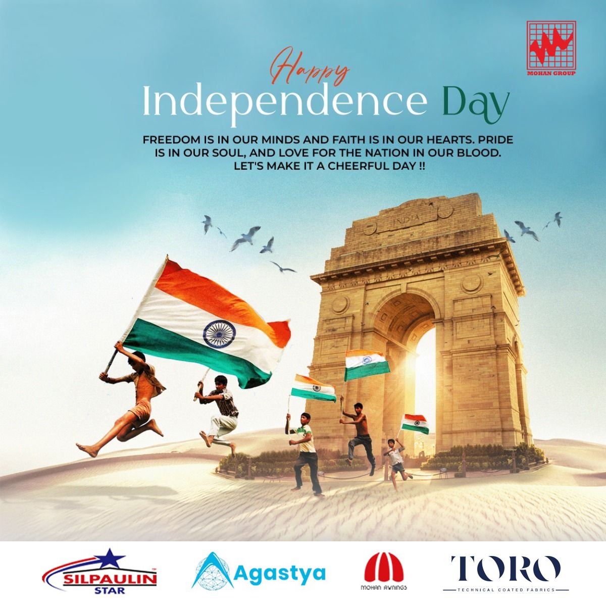 Saluting the spirit of India! 🙌 #IndependenceDay2025