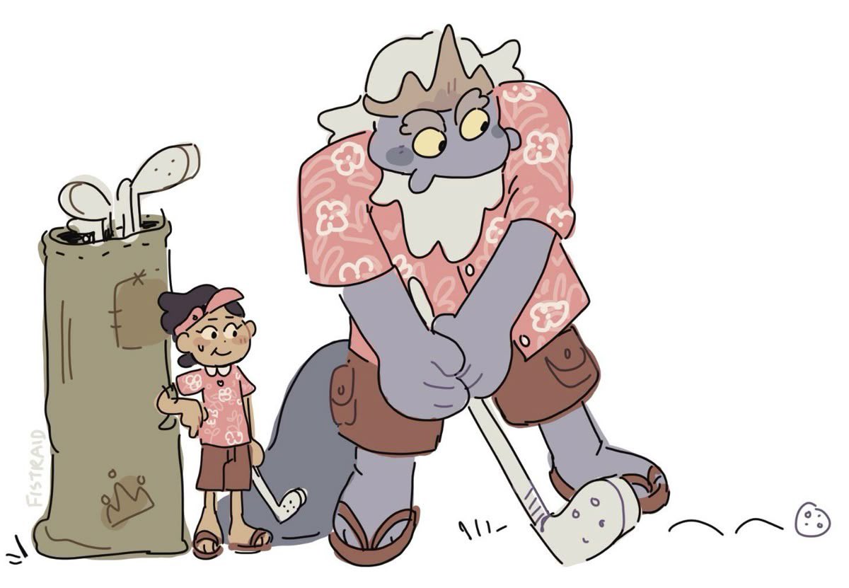 GrimePopAnim's tweet photo. 👑✨ “Why is everyone forgetting King Andrias? Here’s my tribute to him — a true legend in my eyes!” 🐸💙 #Amphibia #KingAndrias #FanArt https://t.co/Pjh6DuNCXy