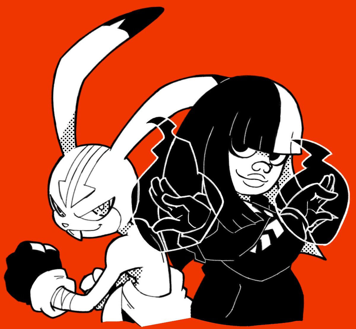 whoah hey look who's set to be the penciller in this here's a celebratory doodle- I'm looking forwards to what we'll put together here!