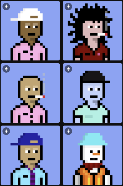 my beautiful bags of V.0 <a href="/cryptopunksnfts/">CryptoPunks</a> OG <a href="/Nakamigos/">Nakamigos</a>