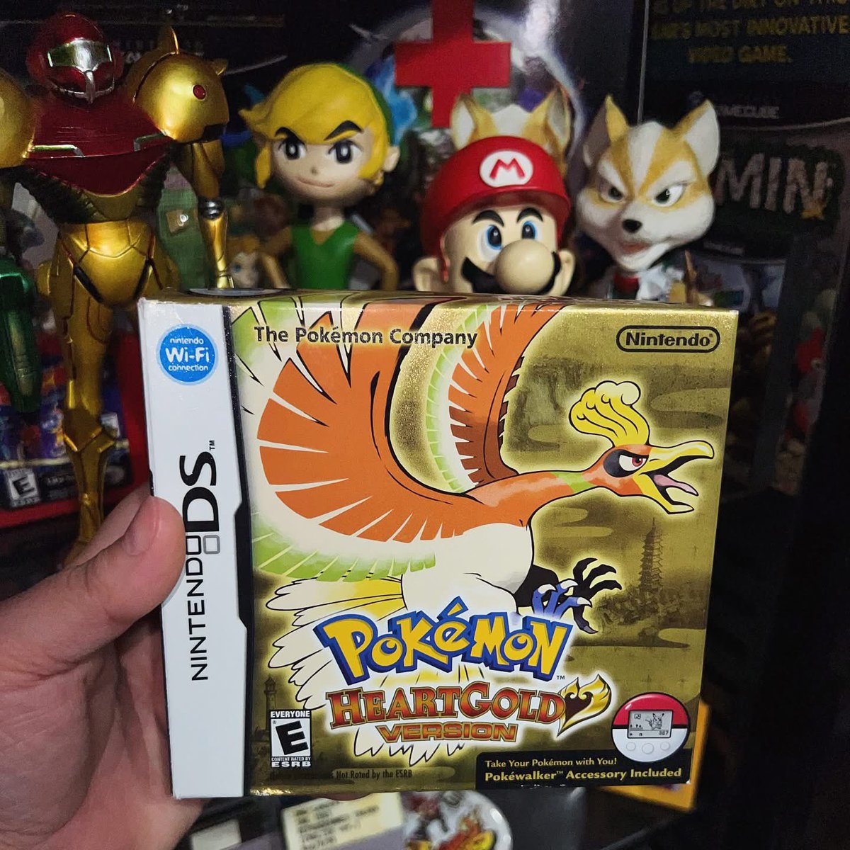 GamerAhmer's tweet photo. What a crazy $20 find! #pokemon #videogames #retrogaming #gamerahmer #gameroom #pokemon #nintendo #nintendods #ds #dsgames #pokemonheartgold #heartgold #heartgoldsoulsilver #gottacatchemall https://t.co/lGqbQhHrQW