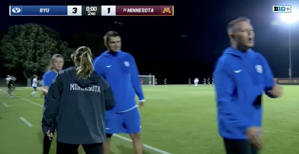 FIRST WIN OF THE SEASON!!!! 

BYU 3 - MINNESOTA 1