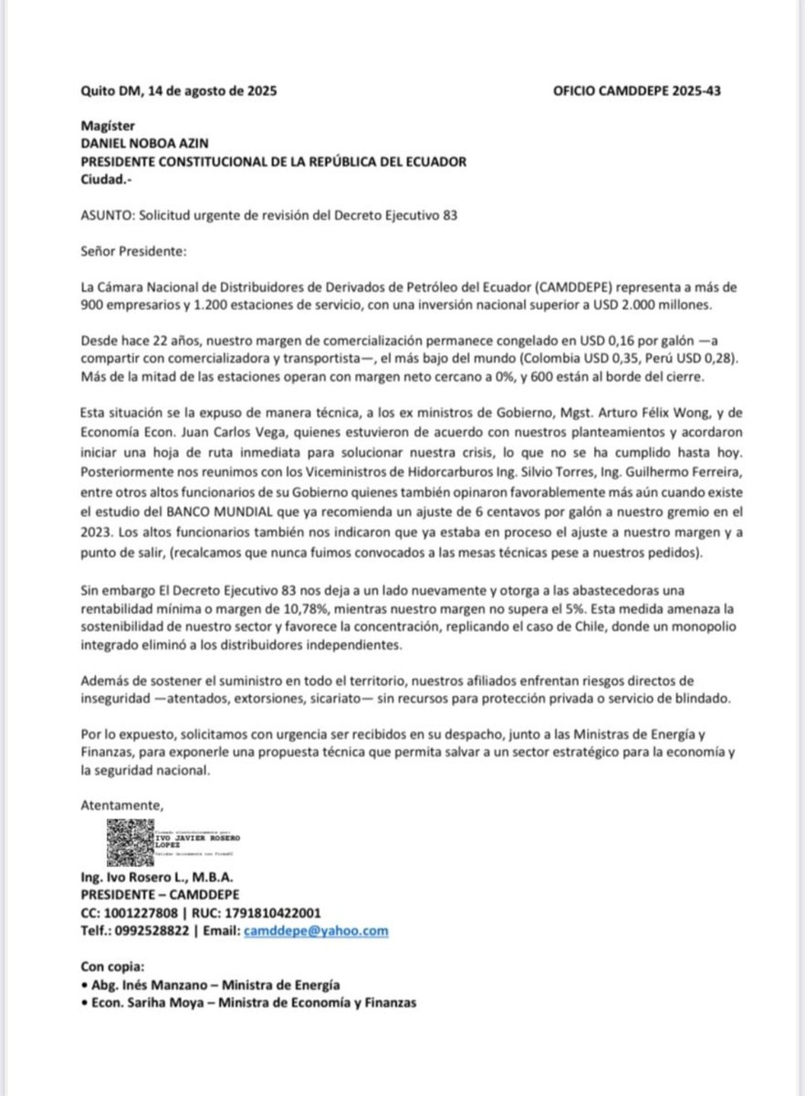 Ecuador En Directo tweet media