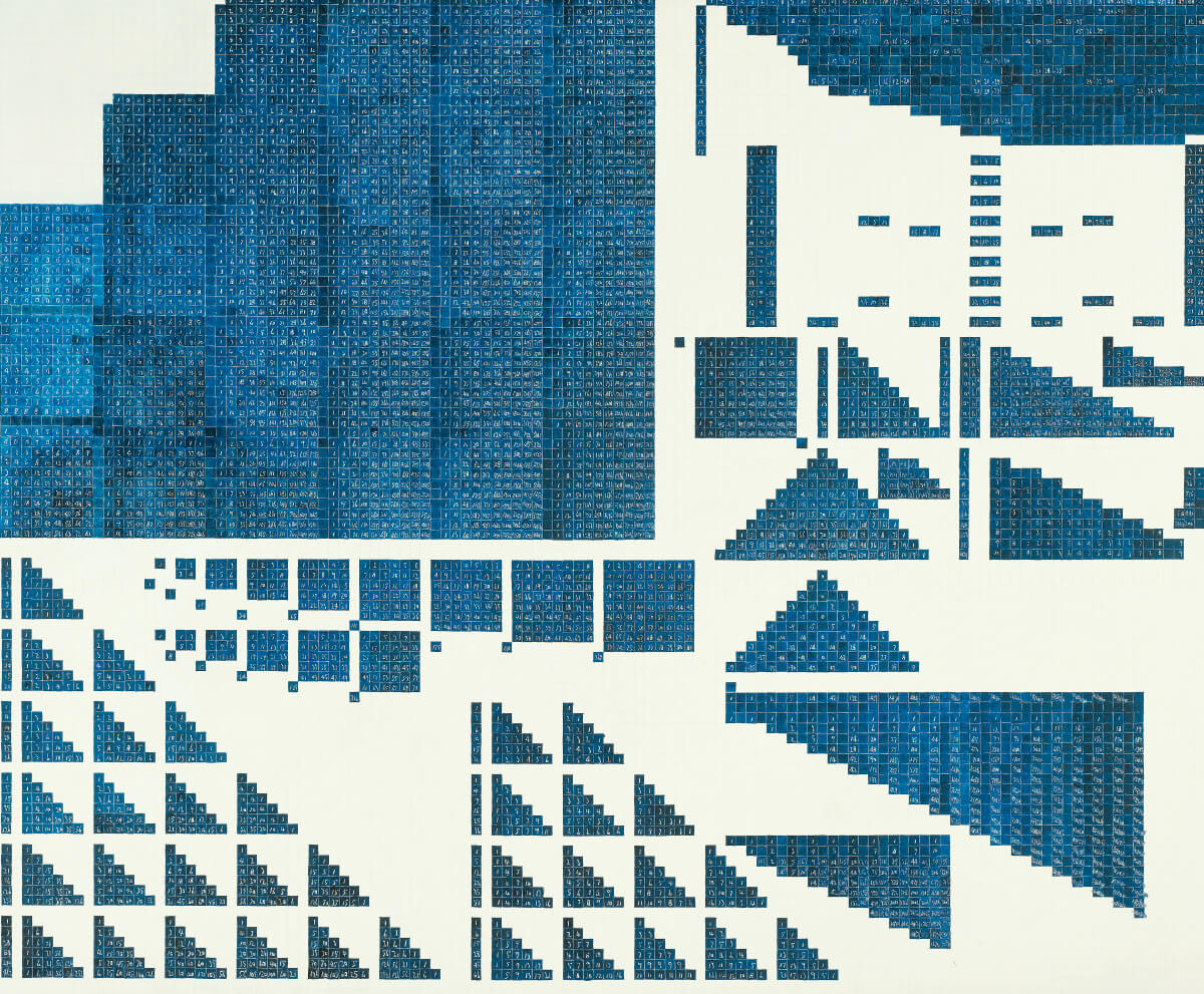 Kazuo Nakamura, Number Structure II, 1984