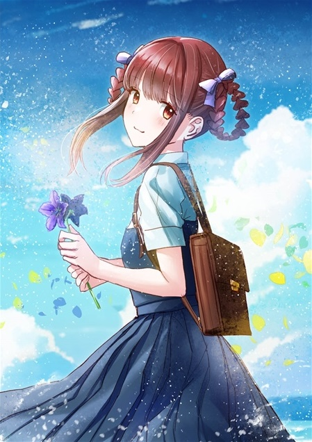 「今回のコミケには参加しませんが、 昨年の夏コミ新刊は引き続きメロンブックスさんで」|和遥キナのイラスト