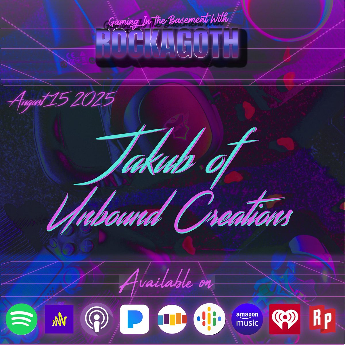 RockAGothTTV's tweet photo. COMING TOMORROW:
I chat with Jakub Kasztalski, founder of @UnboundCreation about crafting surreal comedy games like Rain on Your Parade and Just Crow Things Don’t miss this one! #podcast #indiegames #sigd https://t.co/7e0zRmUWVu