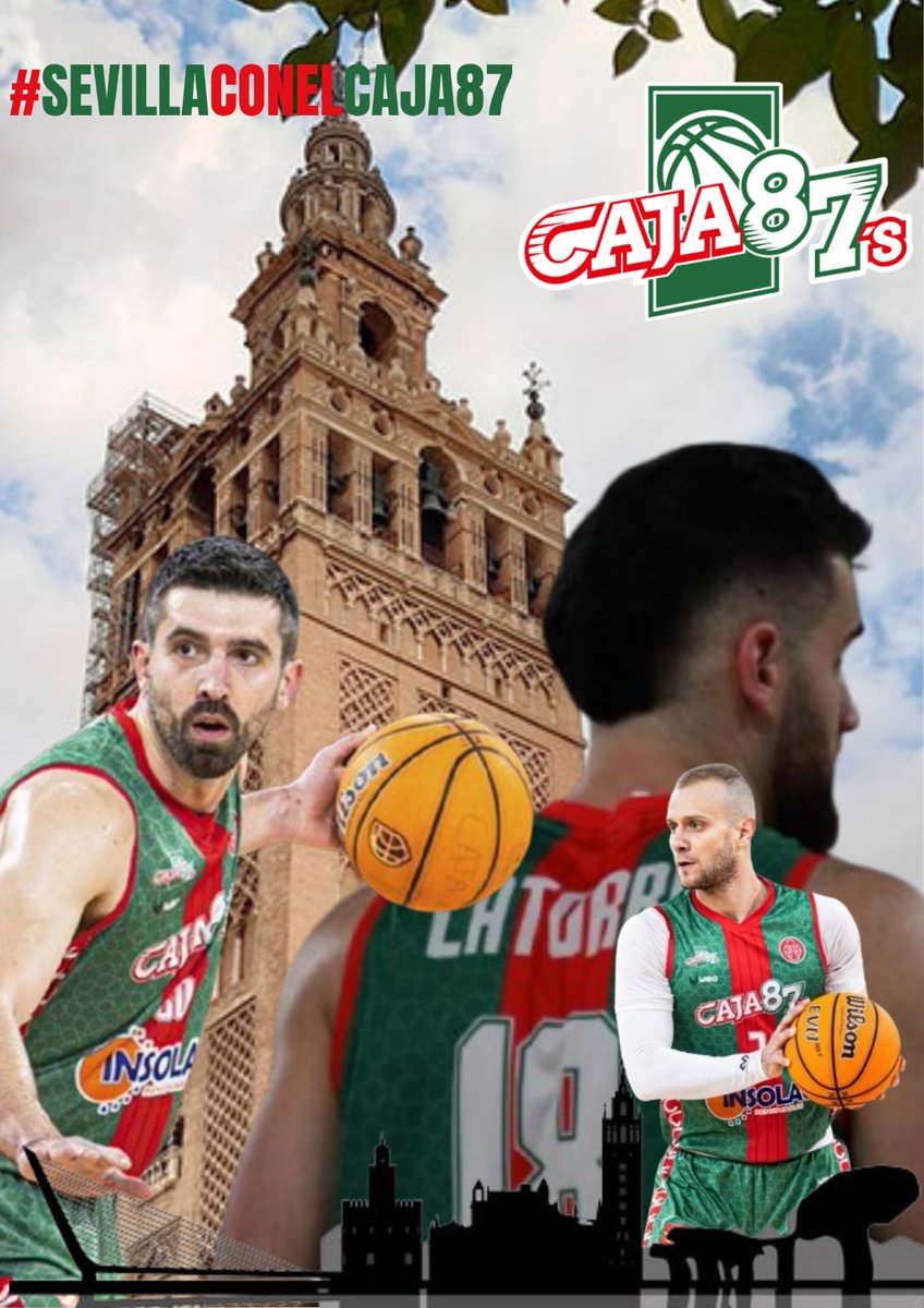 Todos con el <a href="/caja87basket/">Insolac Caja 87 Basket</a> 
#SevillaConElCaja87
#EncajaTuPasión
Porque: #EnEstaCajaCabemosTodos