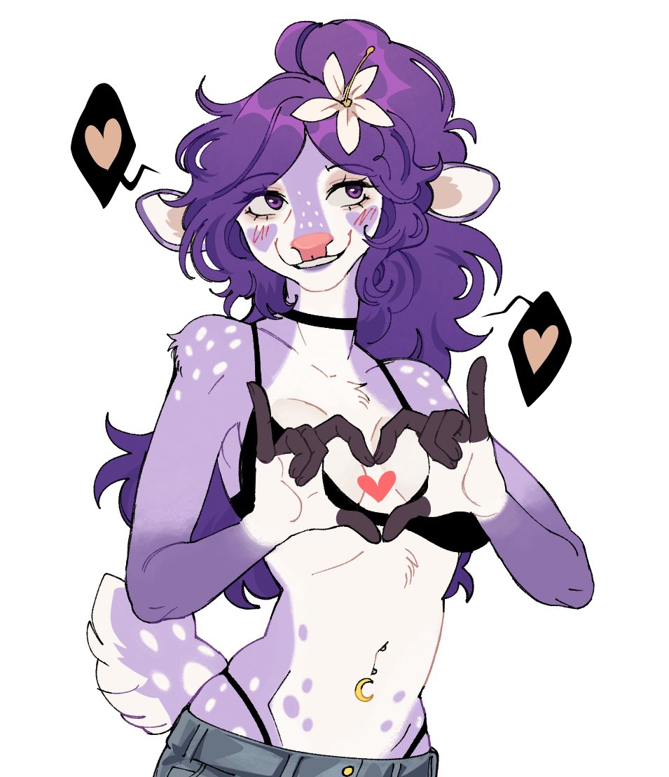 I’m just a doe 🦌💜

🎨: <a href="/raccoattack/">racc ⚢</a>