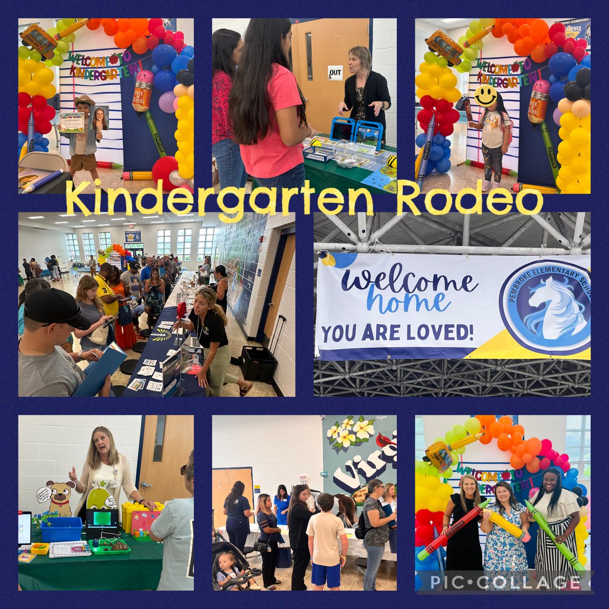 Dawn Vang (@dawn_vang7) on Twitter photo What an epic turn out for our Kindergarten Rodeo today! It was so fun meeting our newest Mustangs - I cannot wait for the first day of school! 📚🚌✏️#kindergartenrodeo #schoolisfun
<a href="/PES_Mustangs/">Pembroke Elementary</a> What an epic turn out for our Kindergarten Rodeo today! It was so fun meeting our newest Mustangs - I cannot wait for the first day of school! 📚🚌✏️#kindergartenrodeo #schoolisfun
<a href="/PES_Mustangs/">Pembroke Elementary</a>