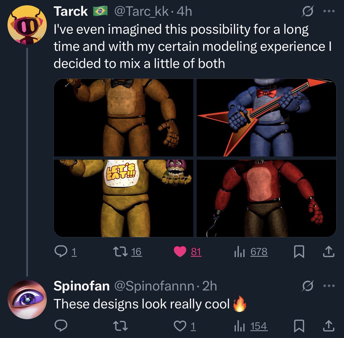 Man this post and all the comments got me wanting to make my own versions of these😂I think that’ll be what’s coming next as a 300 follower special

Check out these artists as well Their work is 🔥🔥🔥