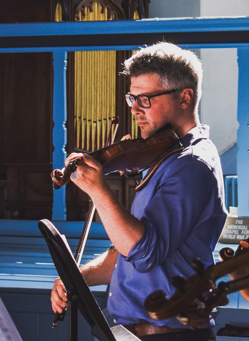 BachEnEdinburgh's tweet photo. Tomorrow night (Friday 15 August 7.30pm) Valerie Pearson and Tim Wright are at Canongate Kirk to perform the #Bach Concerto for 2 Violins as part of the @edfringe https://t.co/4lgrXNiKH7