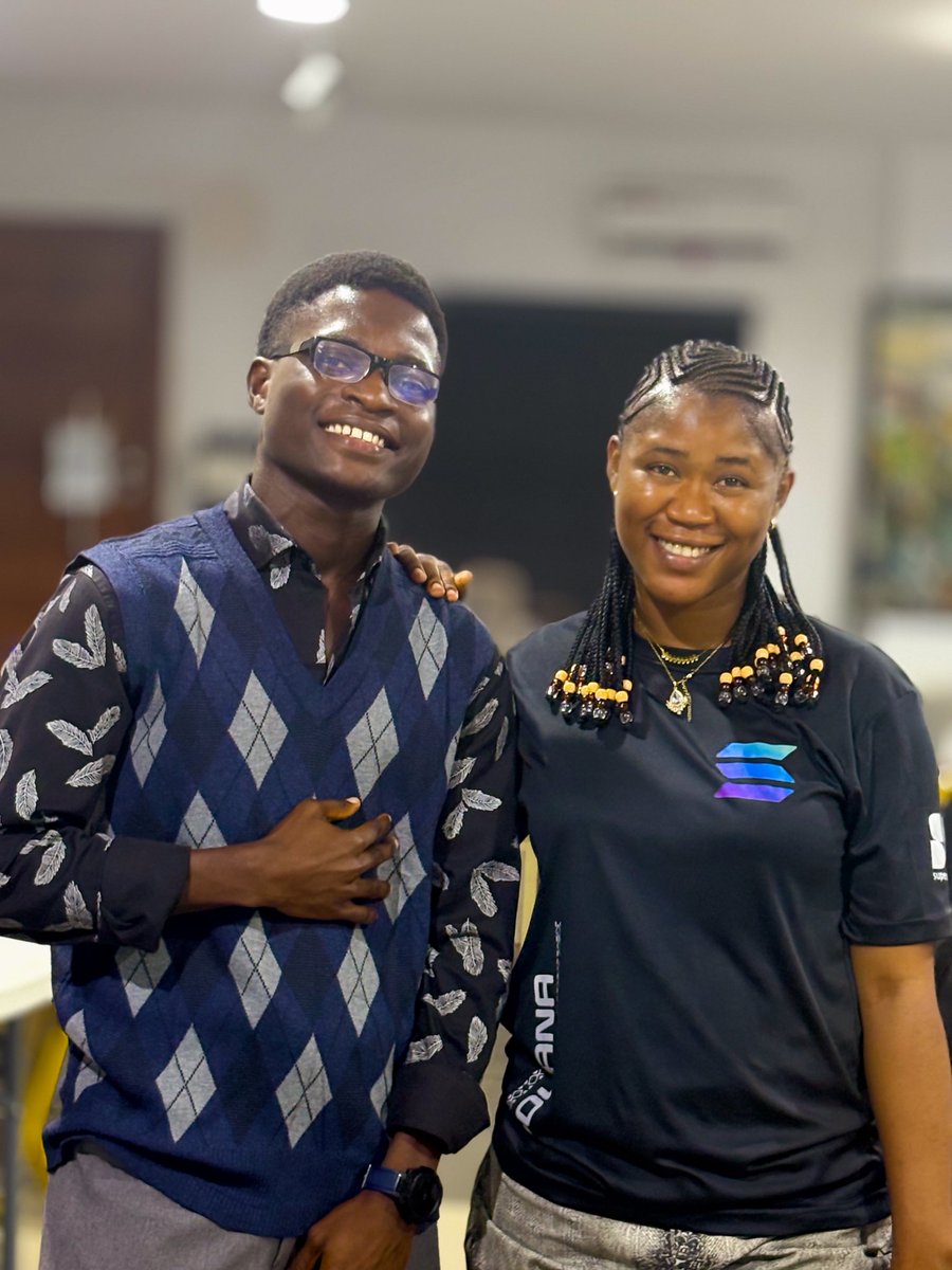 olaoluwa226 (@olaoluwa226) on Twitter photo Was opportuned to meet the Kwara State Mod <a href="/callmeFeyi_/">FEYI</a>
A very industrial and innovative lady in the Ecosystem 🔥
She's so nice and entertaining, shilled a lot of Alphas today 😍
<a href="/SuperteamNG/">Superteam Nigeria</a>
<a href="/callme_TOC/">Tope Ogunniran (𝐓𝐎𝐂)</a> <a href="/TheOnlyFOKS/">FOKS</a> <a href="/callmeFeyi_/">FEYI</a> <a href="/marv_designs/">Marvellous🎨</a> Was opportuned to meet the Kwara State Mod <a href="/callmeFeyi_/">FEYI</a>
A very industrial and innovative lady in the Ecosystem 🔥
She's so nice and entertaining, shilled a lot of Alphas today 😍
<a href="/SuperteamNG/">Superteam Nigeria</a>
<a href="/callme_TOC/">Tope Ogunniran (𝐓𝐎𝐂)</a> <a href="/TheOnlyFOKS/">FOKS</a> <a href="/callmeFeyi_/">FEYI</a> <a href="/marv_designs/">Marvellous🎨</a>
