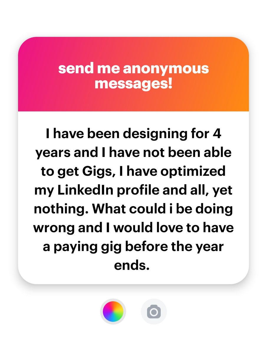 - Apply daily on Ycombinator and other boards
- Follow up with their founders or designers on LinkedIn 
- Post designs with motion. Learn Rive. It makes it have a wow factor
- Check for other accelerators in Europe. DM founders and designers there 
- Post on X too
