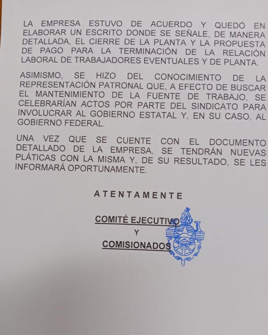 LA EMPRESA NISSAN PONDRÁ A LA VENTA LA PLANTA DE CIVAC/ Con una superficie de 40 hectáreas se pondrá a la venta la planta de CIVAC de la #Nissan. Así lo informaron representantes legales de la empresa a la base trabajadora a quienes les confirmaron que es irreversible su cierre.