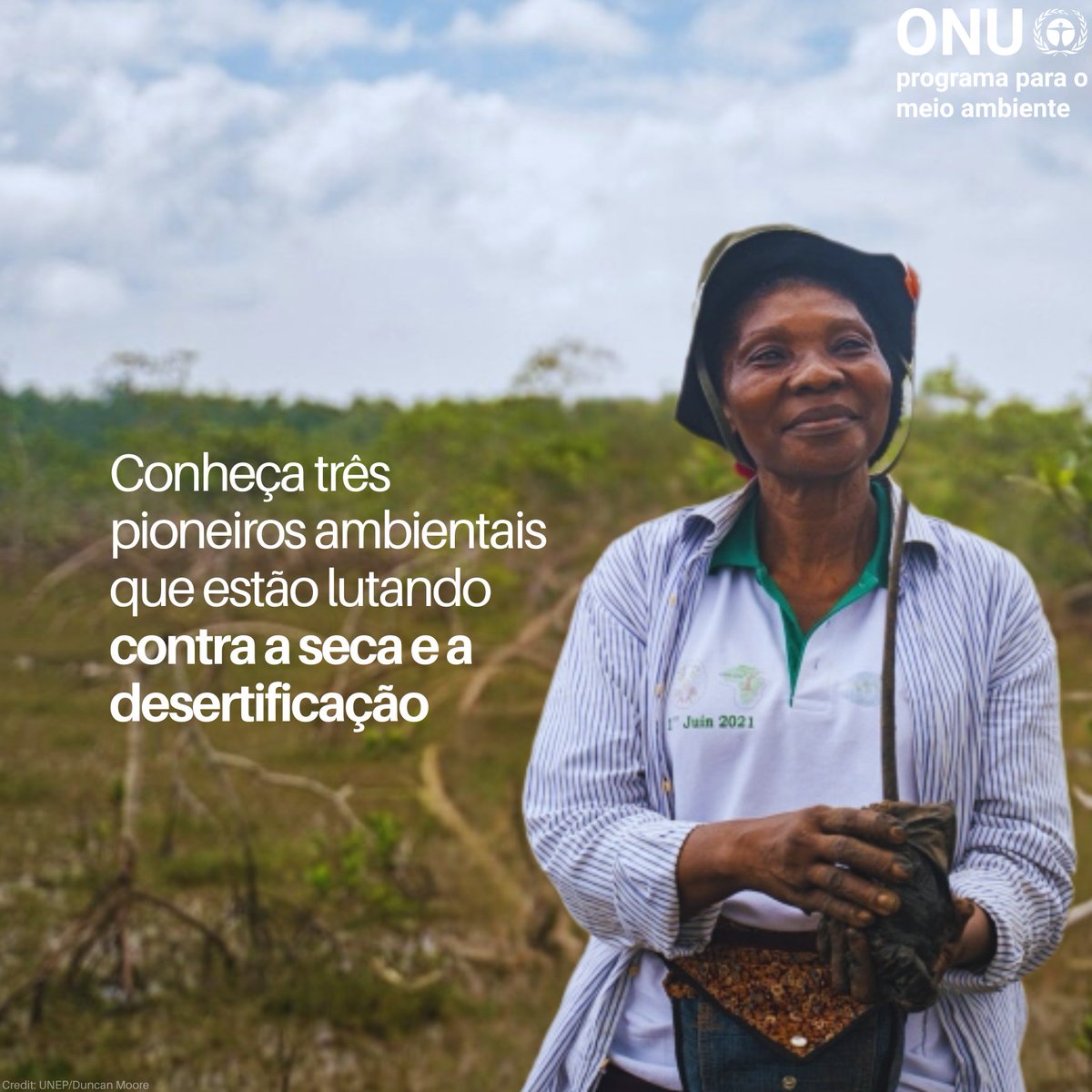 Mais de 2 bilhões de hectares de terra em todo o mundo estão danificados. Isso dificulta a vida de 3,2 bilhões de pessoas e representa uma ameaça para muitos animais e plantas.

Conheça três pioneiros ambientais que estão ajudando a recuperar a terra: bit.ly/PioneirosAmbie…