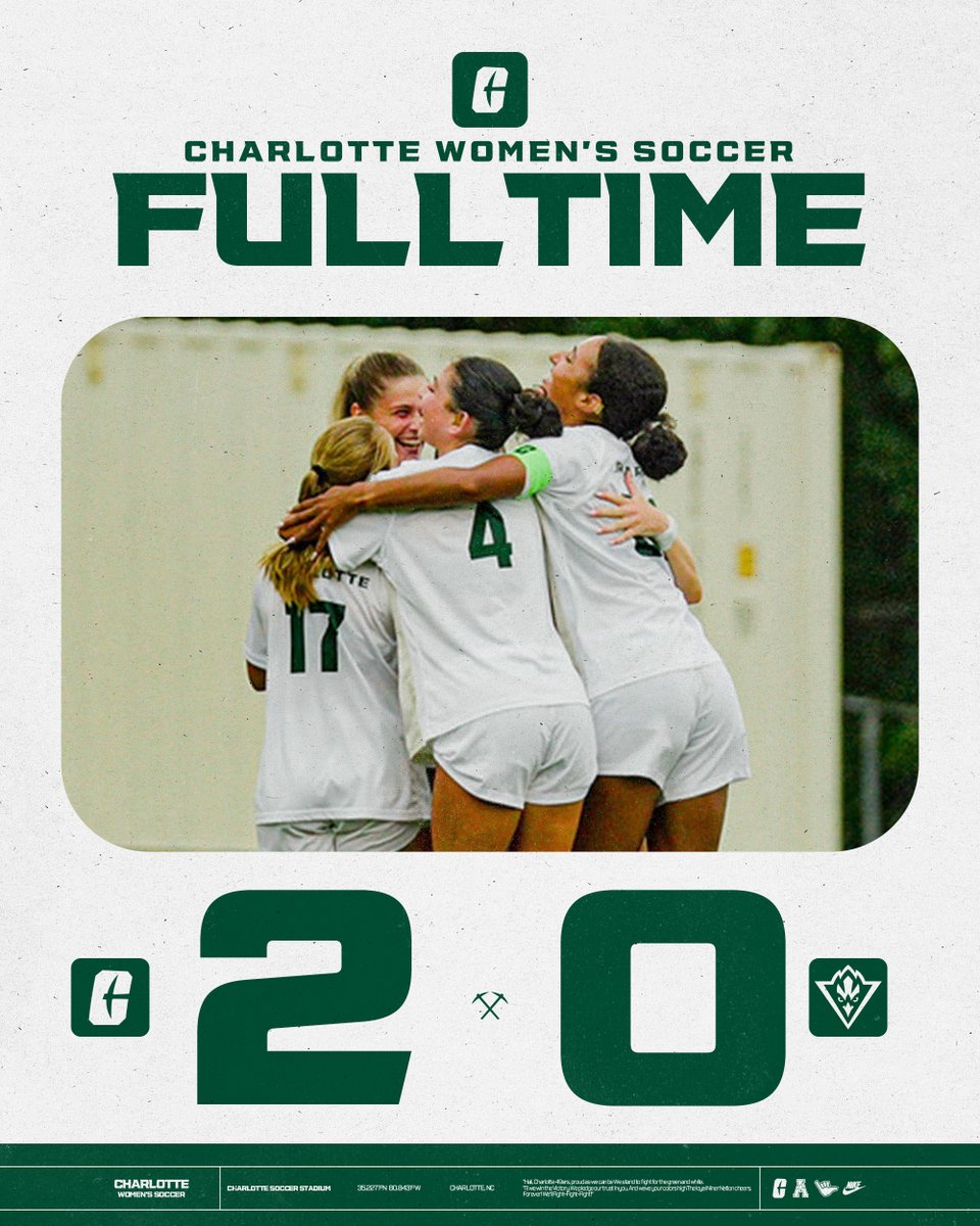 Charlotte Women's Soccer tweet media