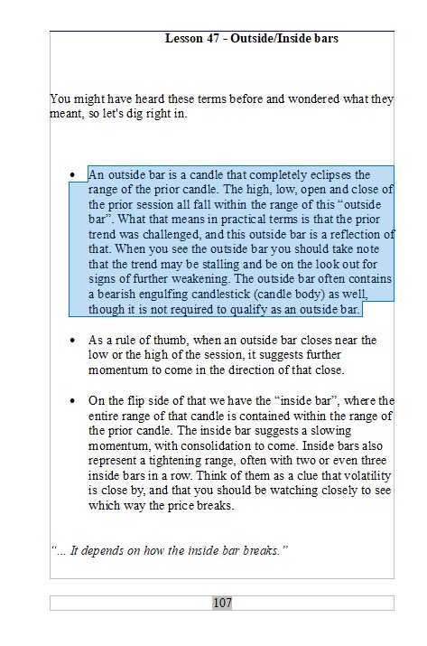 BigCheds's tweet photo. Where the candle closes in the outside bar is an important consideration for how you weigh the signal

(From Trading Wisdom) https://t.co/eQVgl3GMnH