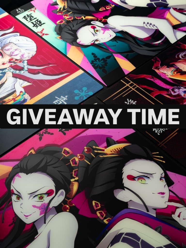 Arbiter Studio (@arbiterstudio) on Twitter photo 🎉 Giveaway Time!
To celebrate the world’s first officially licensed Demon Slayer glass pad, we’re giving YOU a chance to win one before anyone else.
How to enter:
1️⃣ Follow @ArbiterStudio
2️⃣ Like + repost this post
3️⃣ Tag a friend who needs this in their setup
Winner announced 🎉 Giveaway Time!
To celebrate the world’s first officially licensed Demon Slayer glass pad, we’re giving YOU a chance to win one before anyone else.
How to enter:
1️⃣ Follow @ArbiterStudio
2️⃣ Like + repost this post
3️⃣ Tag a friend who needs this in their setup
Winner announced