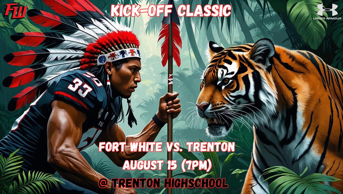 Friday night lights are back! Come check out the TRIBE! 🔴⚫️🍢🏈