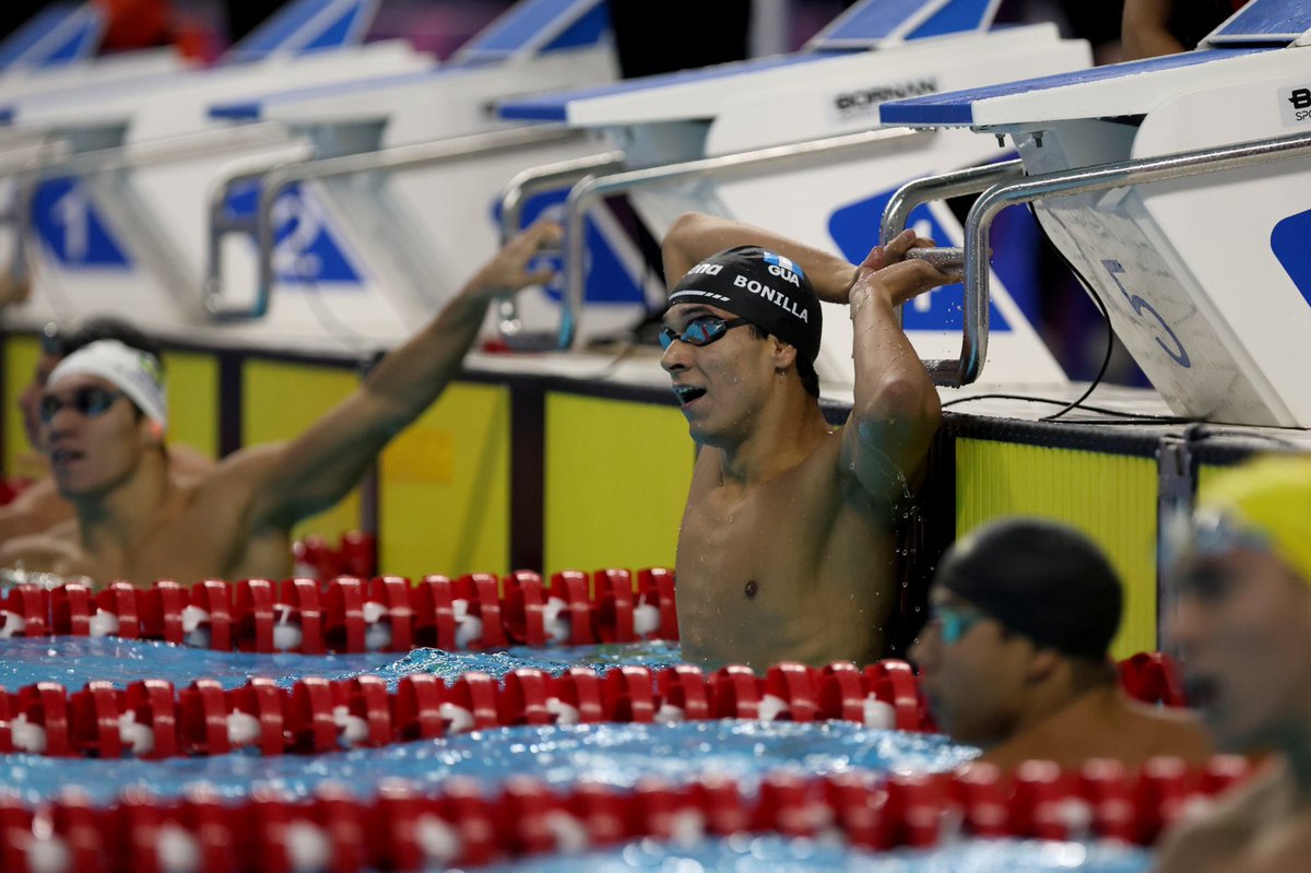 PanamSports's tweet photo. ¡Guatemala sigue dejando huella en ASU2025!

Roberto Bonilla se lleva el oro en los 200m combinados con récord panamericano junior y un tiempo de 2:00.89.

Segunda medalla dorada para él en estos Juegos. 

#PanamSports #ASU2025 https://t.co/g2XkS6qj1Z
