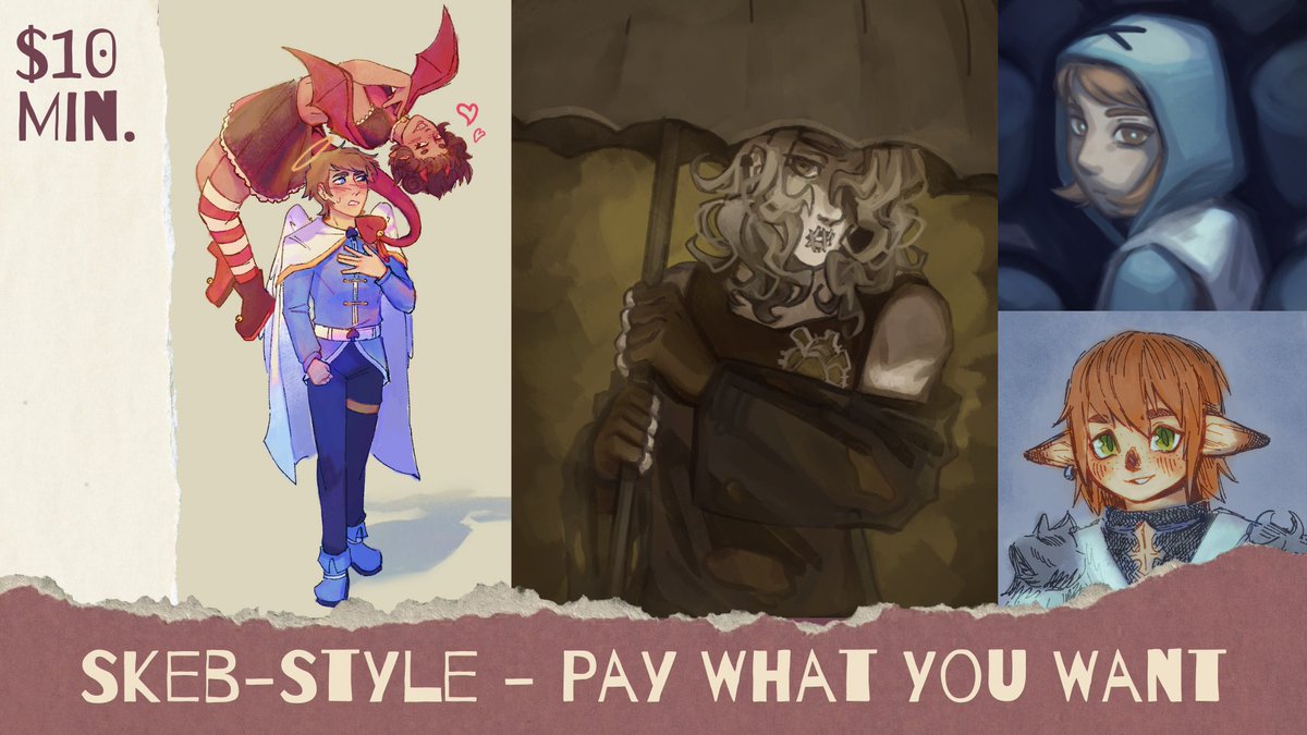 ange1ux's tweet photo. I'm opening pay-what-you-want commissions (starting at $10) over on my vgen! Go check them out if you're interested 

https://t.co/iRQEtOIKjr https://t.co/KPzhRtXDUK